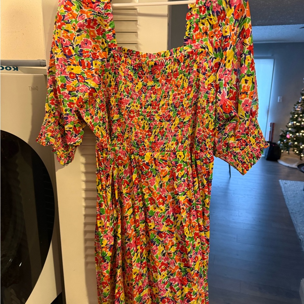 RIXO Multicolor Floral Dress - Picture 2 of 3
